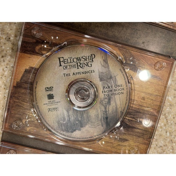 DVD Series: Lord of the Rings:  The Fellowship of the Ring, Extended DVD - Picture 7 of 9